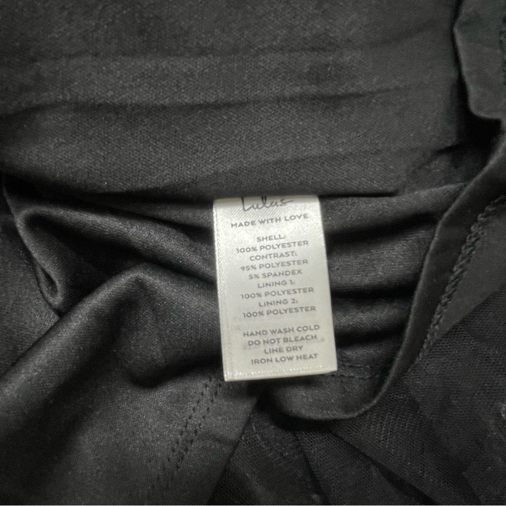 Lulu's Black Velvet Midi Dress - Picture 9 of 10